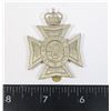Image 1 : #672 CANADIAN BROCKVILLE RIFLES CAP BADGE SCULLY