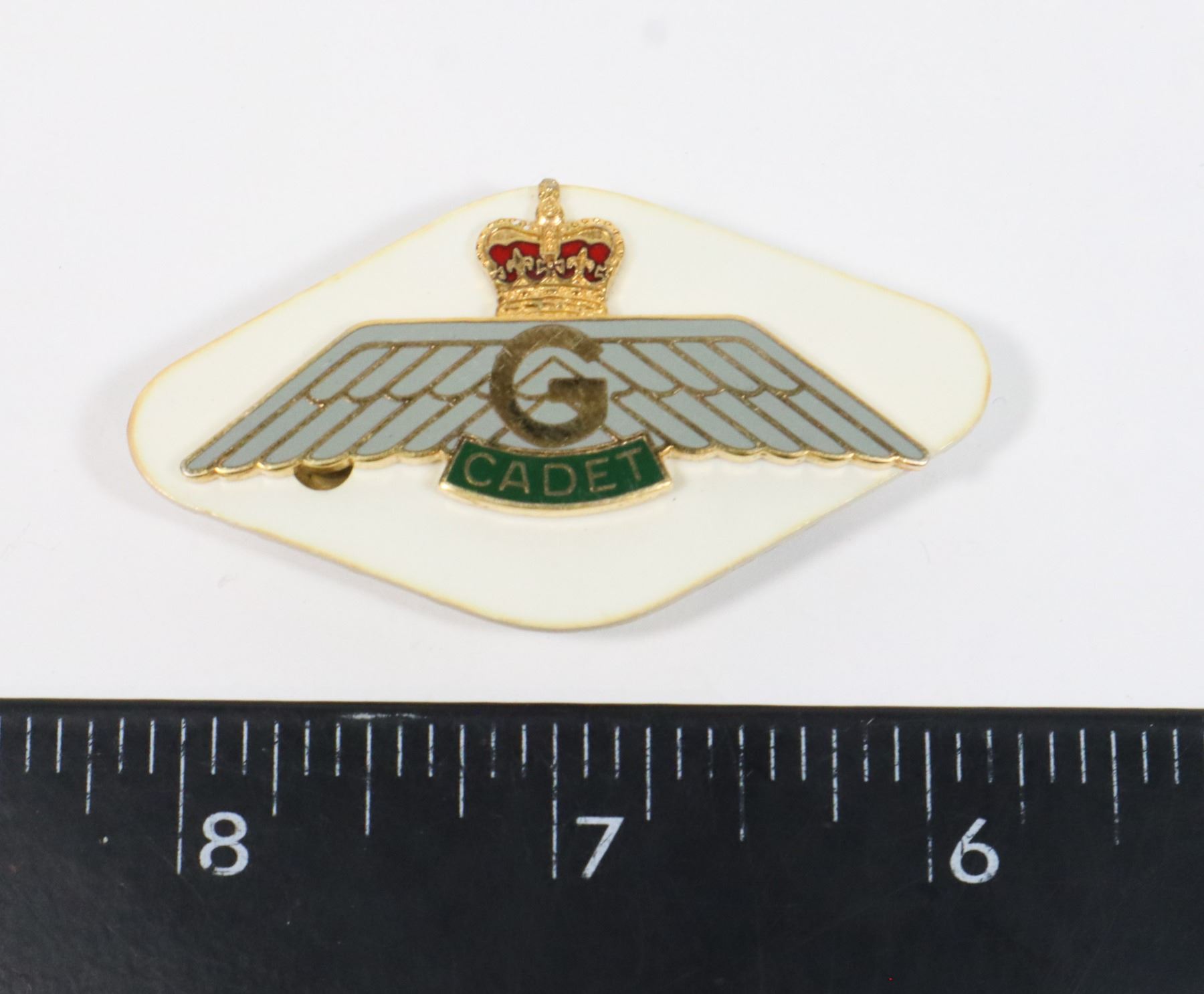 #676 ROYAL CANADIAN AIR FORCE GLIDER CADET BADGE