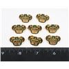 Image 1 : #679 LOT OF 8 CANADIAN ARMY RANK INSIGNIA   CROWN