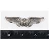 Image 1 : #683 WW2 USA USAF AIR CREW WINGS STERLING SILVER