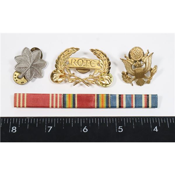 #691 ASSORTED UNITED STATES MILITARY INSIGNIA LOT