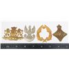 Image 1 : #709  4 EUROPEAN INSIGNIA FOR RESTORATION MISSING