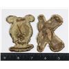 Image 2 : #715  WW2 BATTLE DRESS TRUMPETER MUSICIAL BADGES