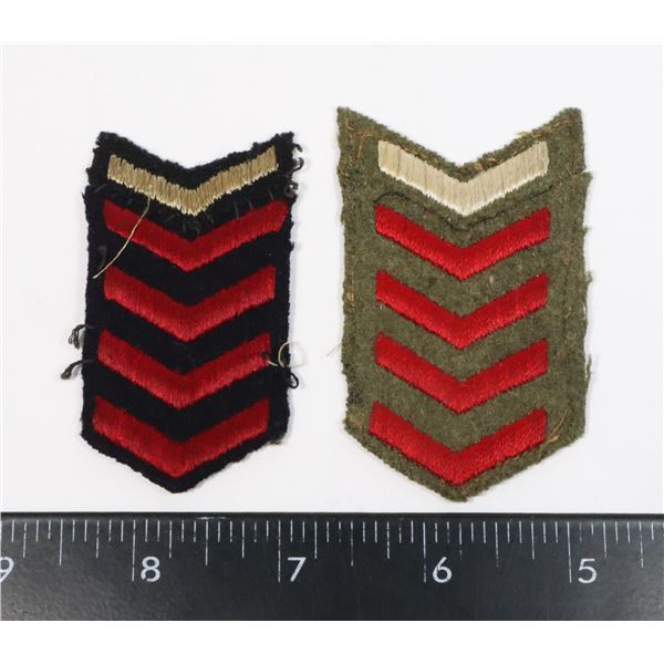 #721  WW2 1939 CANADIAN MILITARY CHEVRON RANK