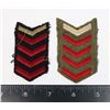 Image 1 : #721  WW2 1939 CANADIAN MILITARY CHEVRON RANK