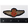 Image 1 : #730  1950'S LETHBRIDGE FLYING CLUB PADDED WINGS