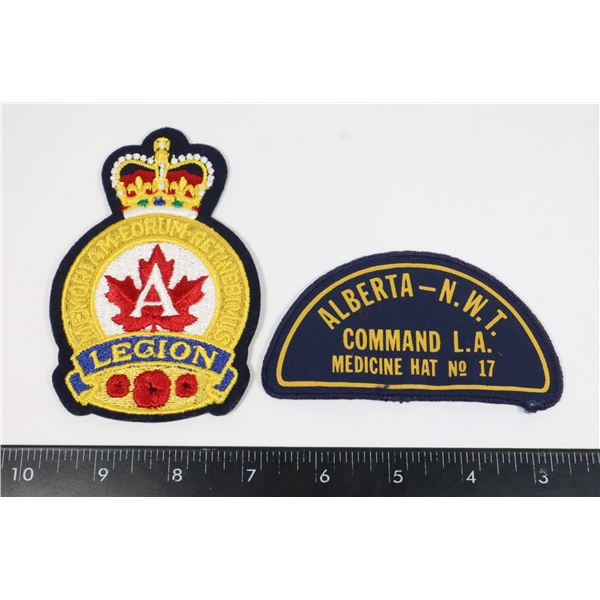 #734  CANADIAN LEGION MEDICINE HAT 17 PATCH INC