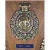 Image 2 : #785 RCMP SHIELD PLAQUE NWMP RNWMP RCMP