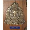 Image 3 : #785 RCMP SHIELD PLAQUE NWMP RNWMP RCMP