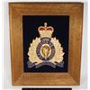 Image 1 : #786 ROYAL CANADIAN MOUNTED POLICE FRAME 20X17