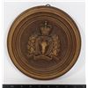 Image 1 : #791 ROYAL CANADIAN MOUNTED POLICE WOOD PLAQUE