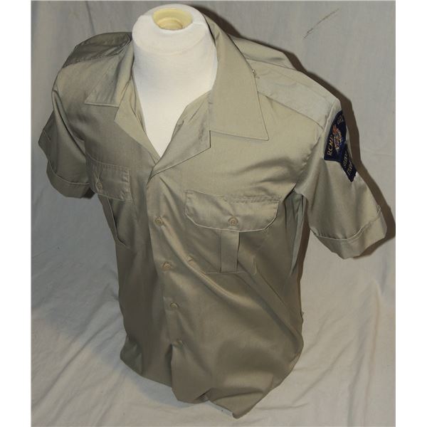 #805 VINTAGE RCMP STUDENT SHIRT 1981