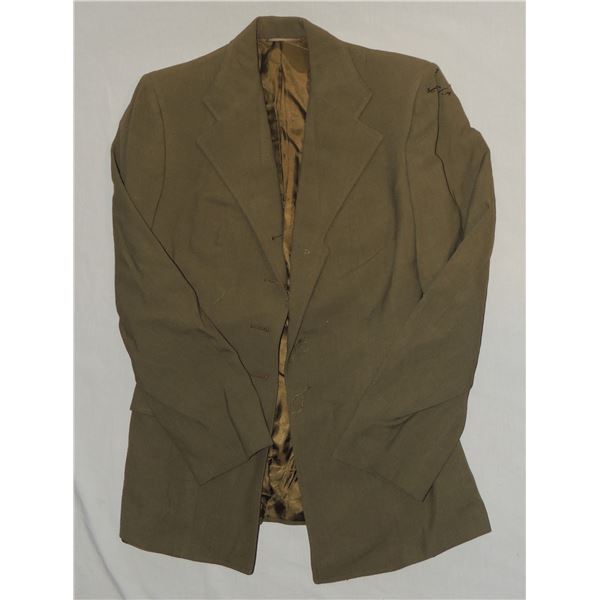 #824 1952 CANADIAN MILITARY JACKET COLD WAR ERA