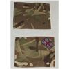 Image 3 : #825 BRITISH MILITARY CAMOFLAUGE JACKET+ INSIGNIA