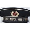 Image 2 : #830 USSR CCCP RUSSIAN COMMUNIST NAVY CAP HAT W/