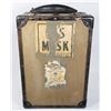 Image 1 : #833 UNITED STATES BUREAU OF MINES GAS MASK BOX