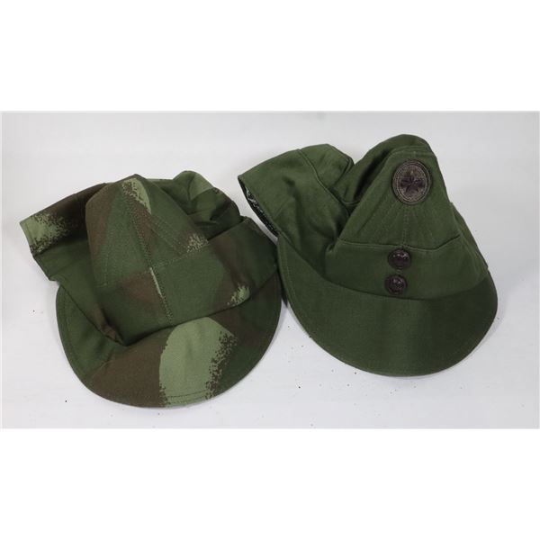 #840 EUROPEAN MILITARY CAMOFLAUGE CLOTH HAT CAP
