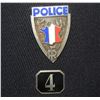 Image 2 : #876 FRENCH FRANCE POLICE KEPI WITH BADGE