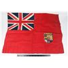 Image 1 : #892 WW2 CANADIAN RED ENSIGN FLAG 23X 17.5 INCHES