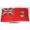 Image 1 : #893  WW2 CANADIAN RED ENSIGN FLAG 30X16 INCHES