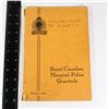 Image 1 : #928 WW2 JANUARY 1942 RCMP QUARTERY MAGAZINE