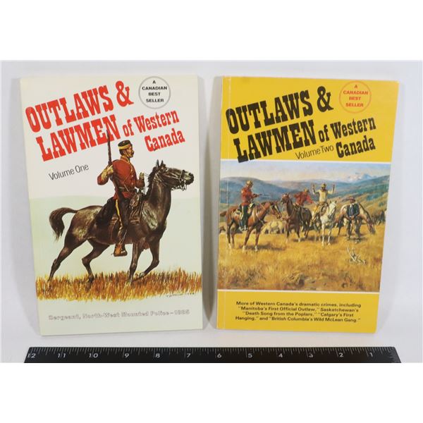 #940 OUTLAWS & LAWMEN OF WESTERN CANADA BOOK