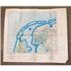 Image 1 : #955 WW2 1942 LEEUWARDEN HOLLAND MAP 30X25.5