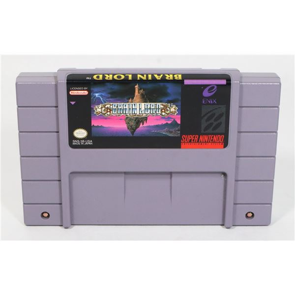 #960 SUPER NINTENDO SNES BRAIN LORD GAME RPG