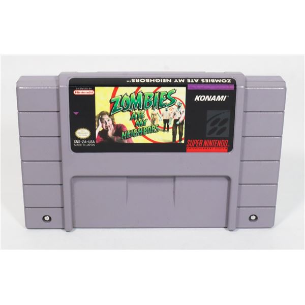 #969 SNES GAME ZOMBIES ATE MY NEIGHBORS