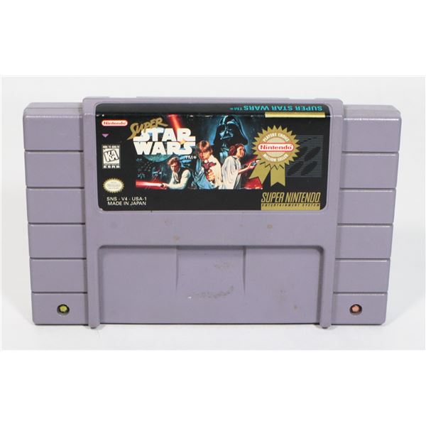 #970 SUPER NINTENDO SNES SUPER STAR WARS GAME