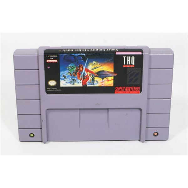 #971 SUPER NINTENDO SUPER EMPIRE STRIKES BACK GAME