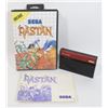 Image 1 : #988 SEGA MASTER SYSTEM GAME RASTAN CIB INCLUDES