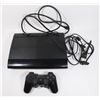 Image 1 : #1024 PLAYSTATION 3 SYSTEM SUPER SLIM TURNS ON
