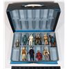 Image 2 : #1033 STAR WARS ACTION FIGURE CASE 1978 W/FIGURES