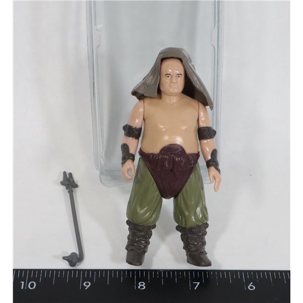 #1059 STAR WARS ROTJ RANCOR KEEPER FIGURE 1983 W/