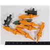 Image 1 : #1095 G.I. JOE ARAH LOT  LARGE YELLOW MISSILES FOR