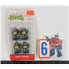 Image 1 : #1106 LOT TMNT SEALED CANDLES + TRANSFORMERS