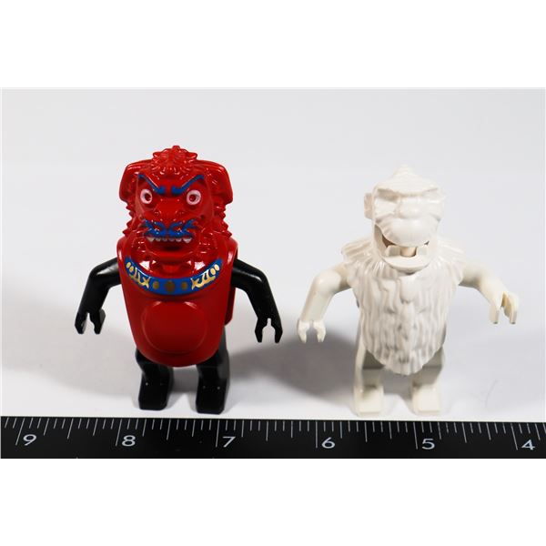 #1167 LEGO MINIFIG YETI + STONE GUARDIAN LION-DOG