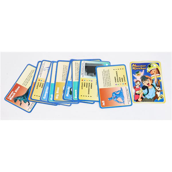 #1179 MONSTER RANCHER CARDS LOT OF 12