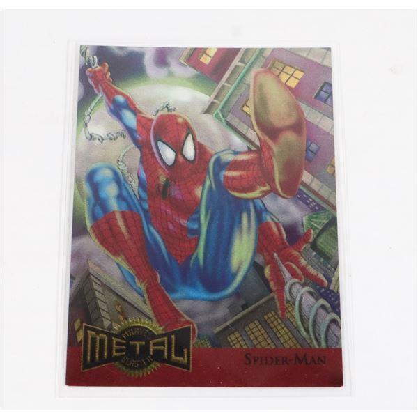 #1184 MARVEL METAL BLASTER SPIDER-MAN CARD 1995