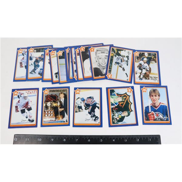 #1191  LOT OF 20 WAYNE GRETSKY HOCKEY CARDS 1983