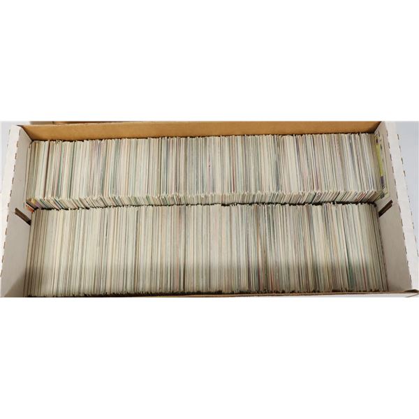 #1195 LARGE BOX OF ASSORTED FOOTBALL CARDS VARIOUS