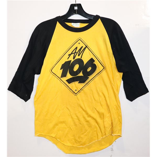 #1197 VINTAGE T-SHIRT CALGARY ALL HIT RADIO AM106