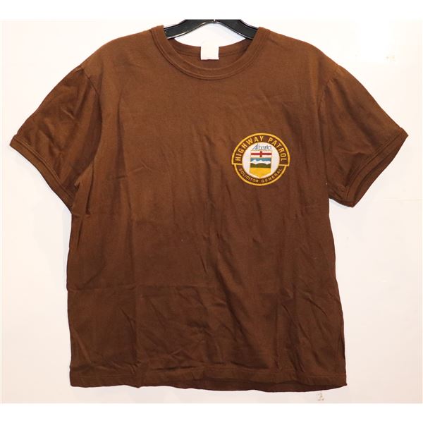 #1200 VINTAGE ALBERTA HIGHWAY PATROL T-SHIRT