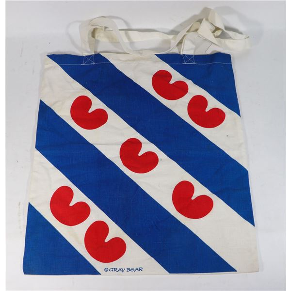 #1203  DUTCH HOLLAND FRIESLAND TOTE BAG GRAYBEAR