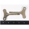 Image 1 : #1219 LOT 2 LARGE MECCANO MADE IN ENGLAND KEYS