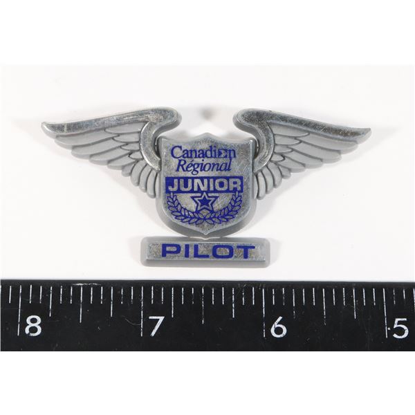 #1223 CANADIAN REGIONAL JUNIOR PILOT BADGE FOR