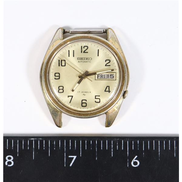 #1230 VINTAGE SEIKO AUTOMATIC WRIST WATCH