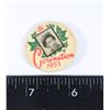 Image 1 : #1232 QUEEN ELIZABETH II CORONATION 1953 PIN QEII