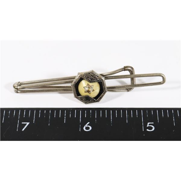 #1245 VINTAGE TIECLIP FASHION ANTIQUE DESIGN